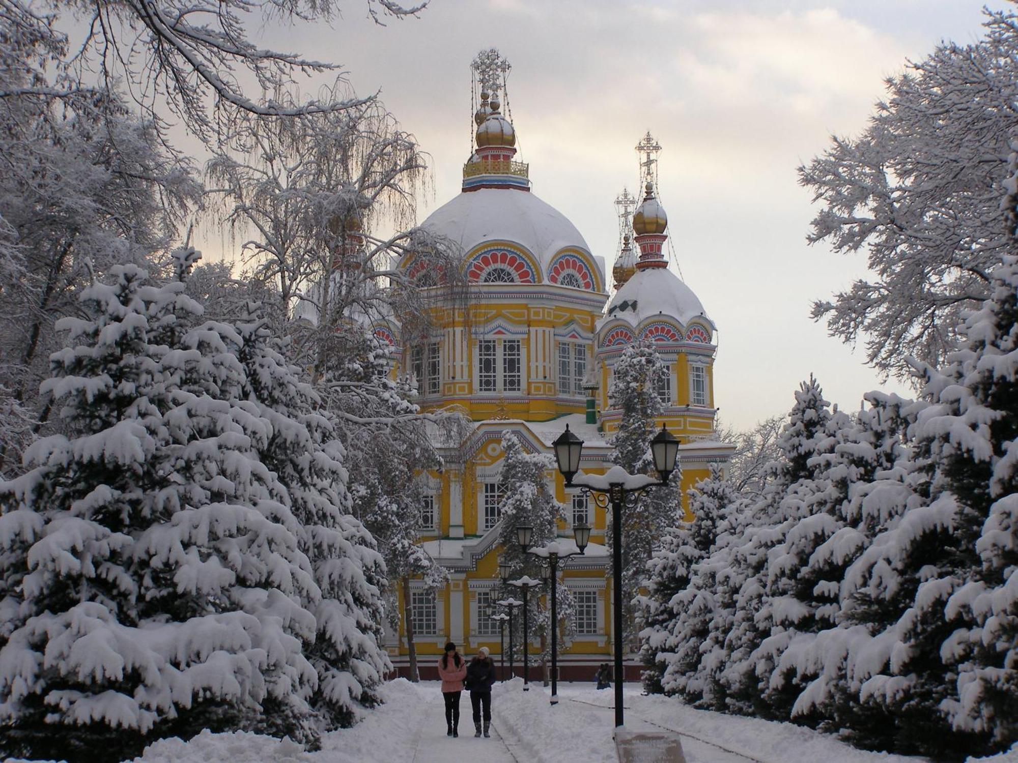 Nadezhda Apartments On Gogol Street 117-127 อัลมาตี ภายนอก รูปภาพ